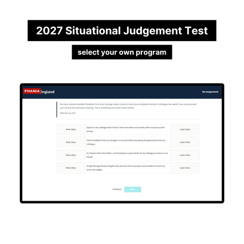 2027 Bank of England Situational Judgement Test and Video Interview and Answers