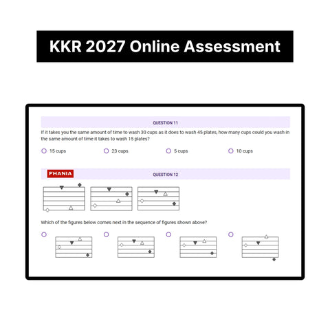 2027 KKR Predictive Cognitive Assessment Exact Questions & Answers