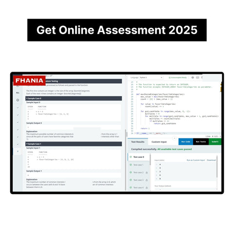 2025 TikTok Online Hackerrank Coding Assessment Tutorials