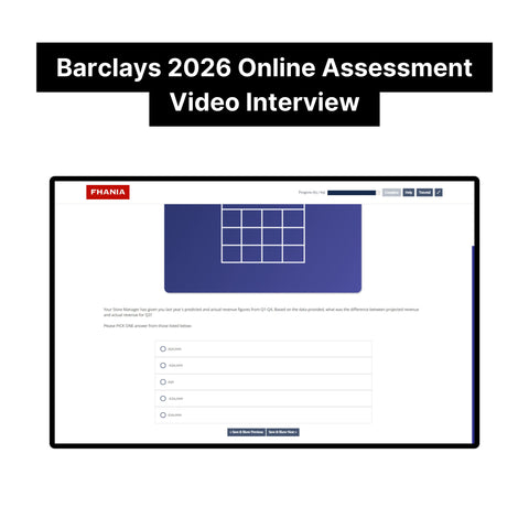 2026 Barclays Experience Platform Online Assessment & Video Interview Answers
