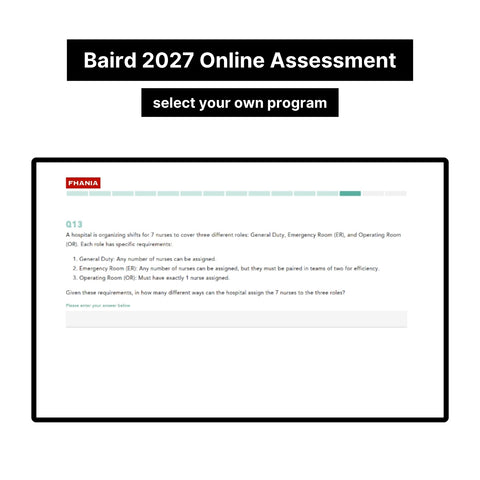 2027 Baird Online Assessment Exact Questions & Answers