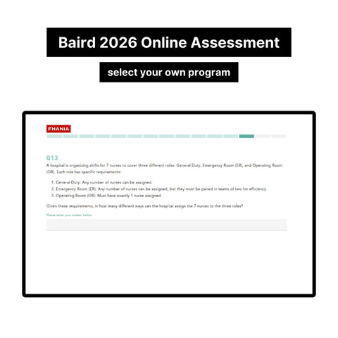 2026 Baird Online Assessment Exact Questions & Answers
