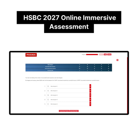 2027 HSBC Online Immersive Assessment and Job Simulation Tutorials
