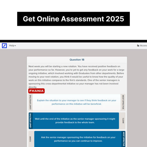 2025 Deutsche Bank Online Assessment (Situational Judgement Test) and Video Interview Tutorials