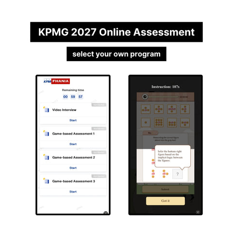 2027 KPMG Online Assessment and Video Interview Tutorials